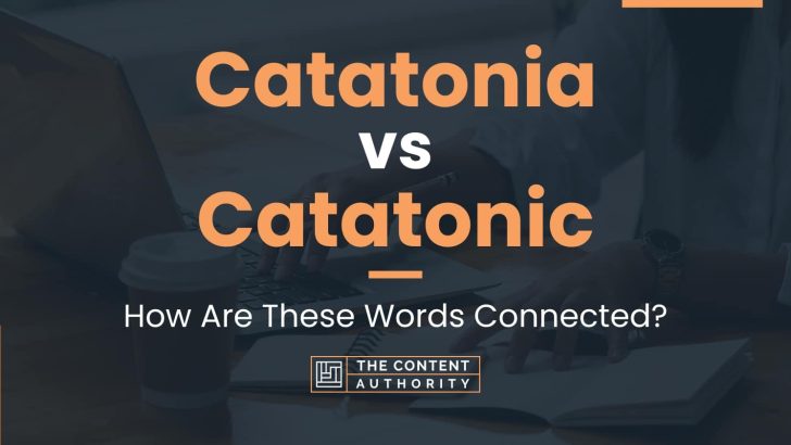 Catatonia vs Catatonic: How Are These Words Connected?