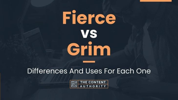 Fierce vs Grim: Differences And Uses For Each One