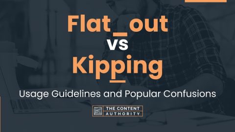 Flat out vs Kipping: Usage Guidelines and Popular Confusions