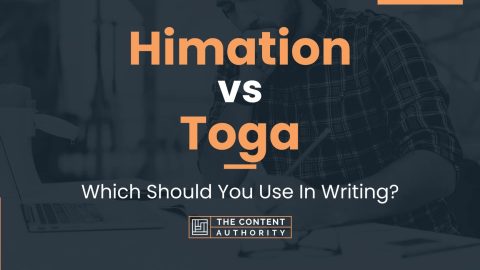 Himation vs Toga: Which Should You Use In Writing?
