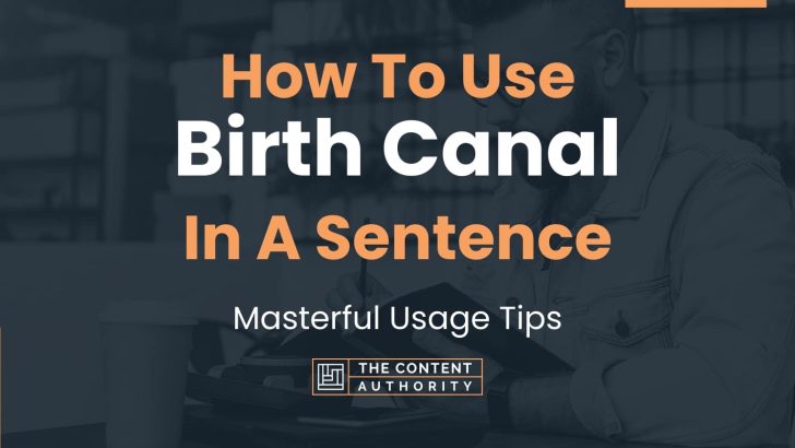 how-to-use-birth-canal-in-a-sentence-masterful-usage-tips