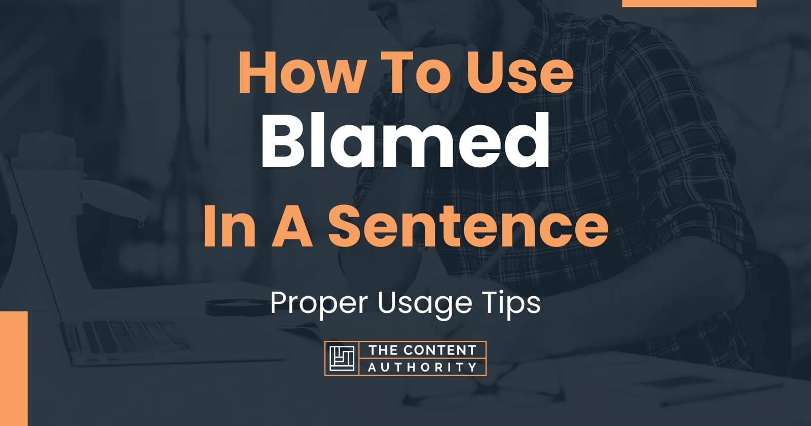 how-to-use-blamed-in-a-sentence-proper-usage-tips