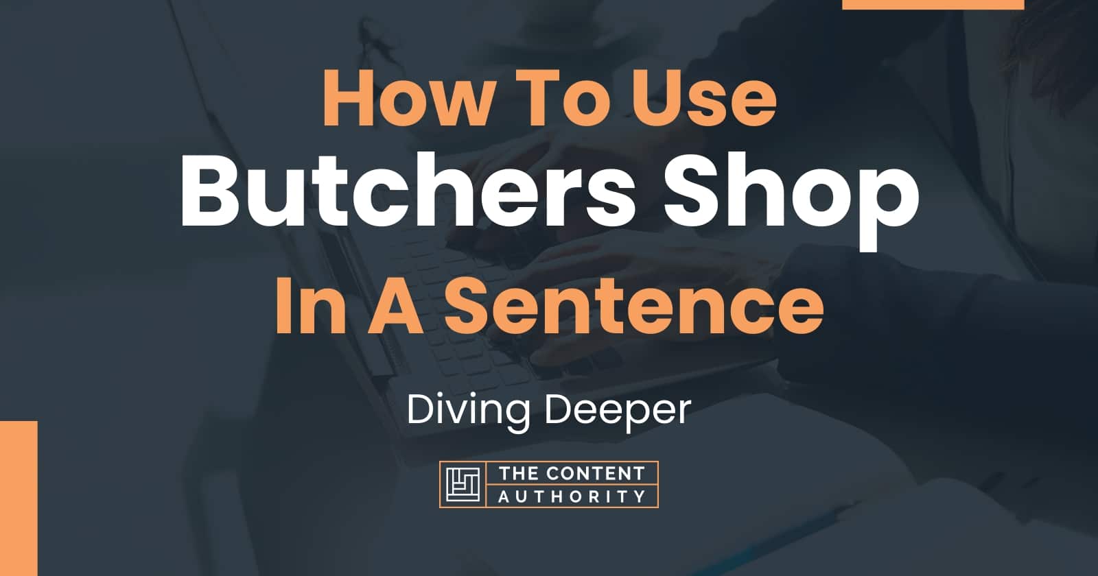 how-to-use-butchers-shop-in-a-sentence-diving-deeper