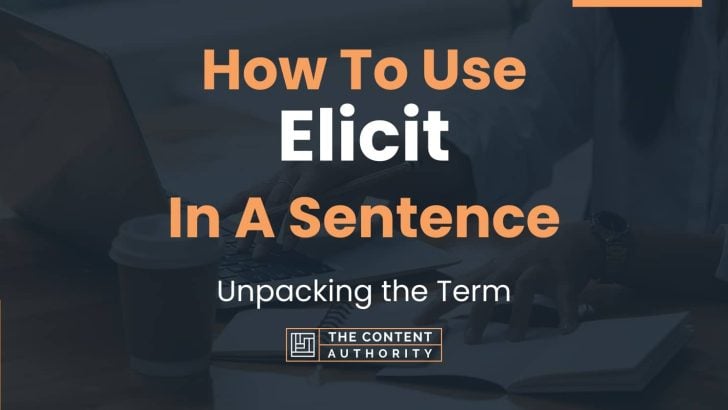 how-to-use-elicit-in-a-sentence-unpacking-the-term