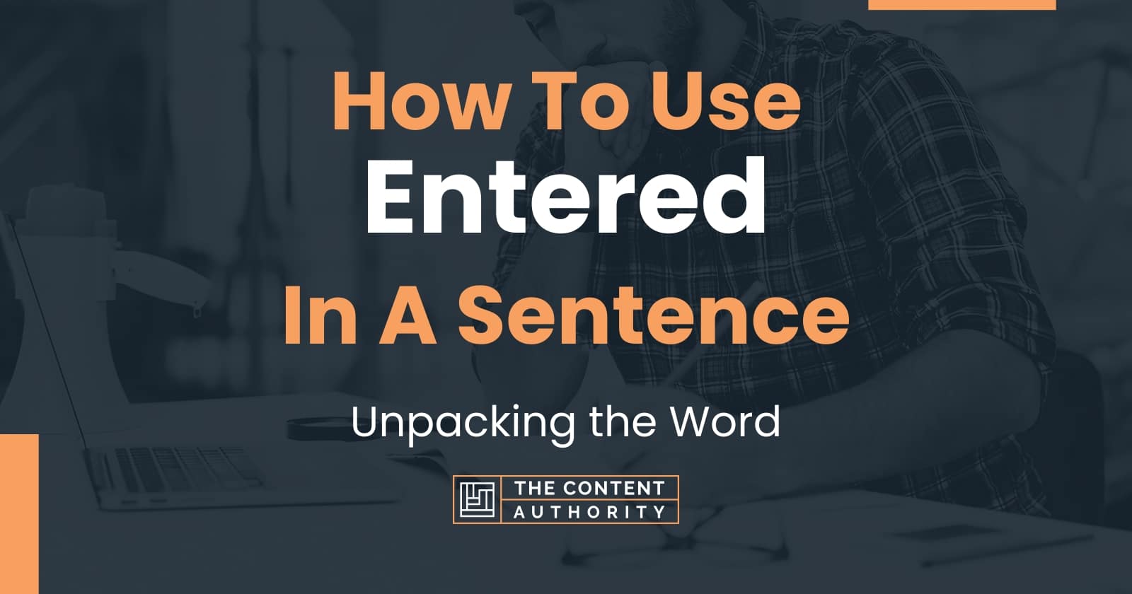 Sentence Of Entered