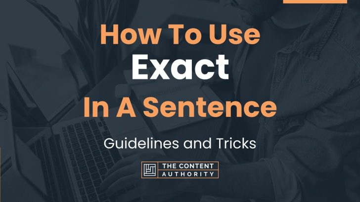 how-to-use-exact-in-a-sentence-guidelines-and-tricks