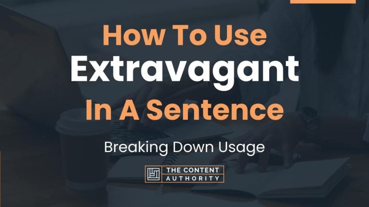 how-to-use-extravagant-in-a-sentence-breaking-down-usage