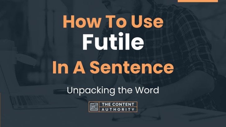 how-to-use-futile-in-a-sentence-unpacking-the-word