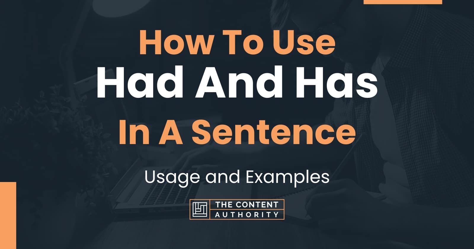 How To Use Had And Has In A Sentence Usage And Examples 