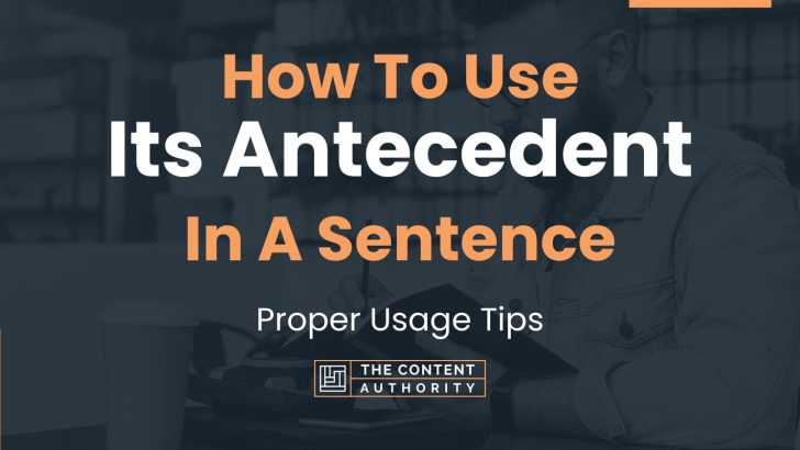 how-to-use-its-antecedent-in-a-sentence-proper-usage-tips