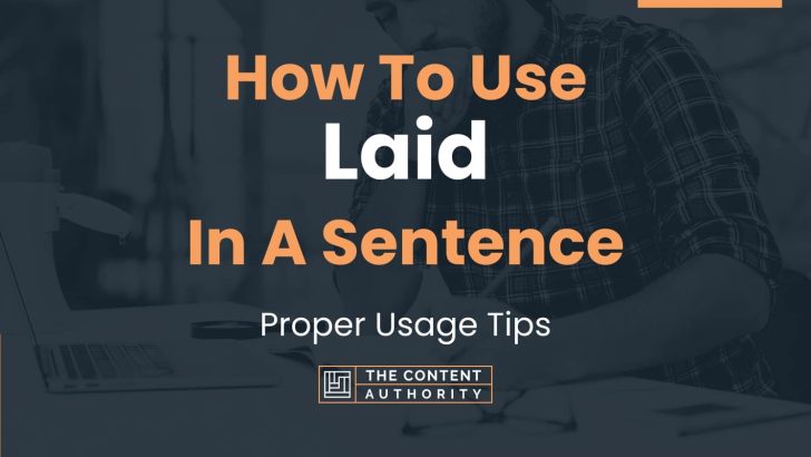 how-to-use-laid-in-a-sentence-proper-usage-tips