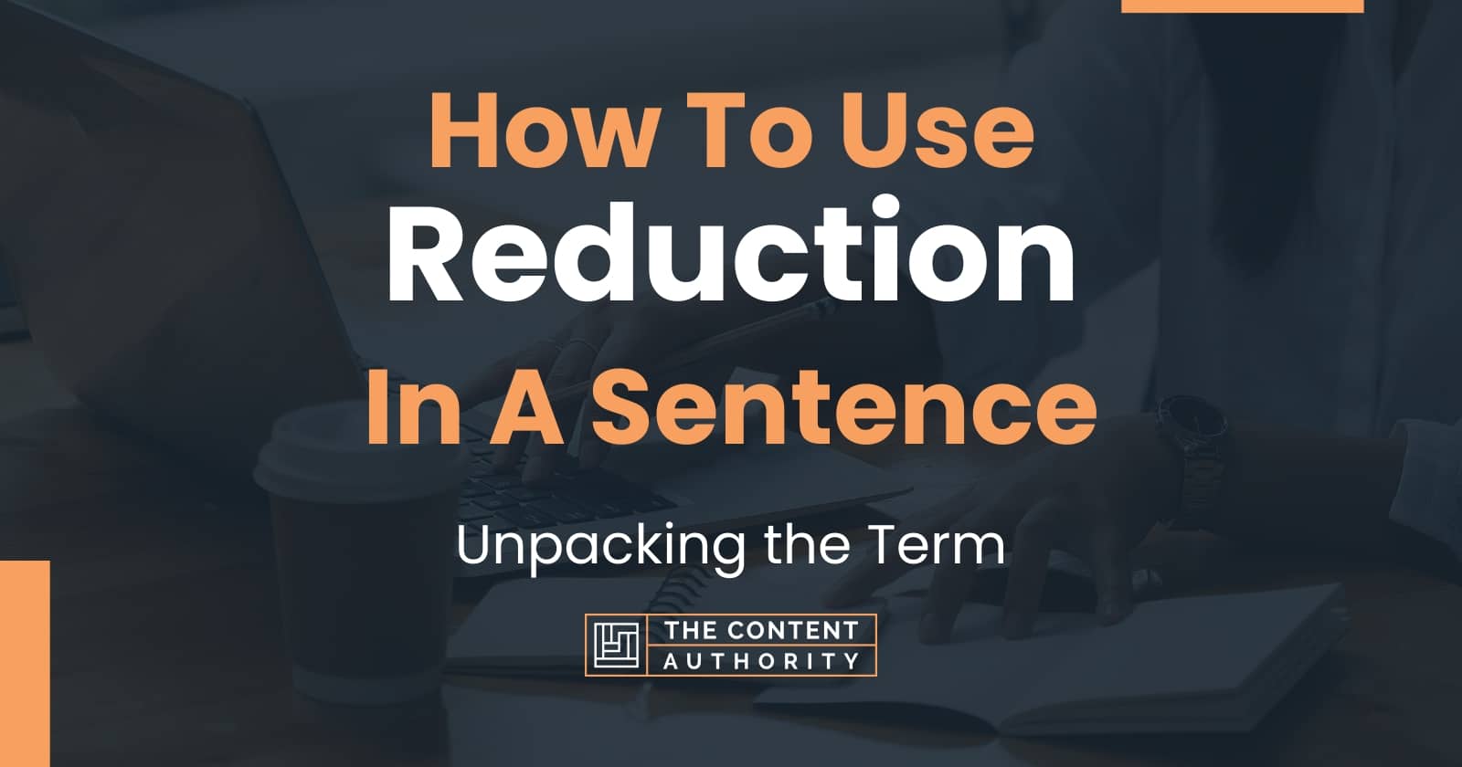 Reduction In A Sentence