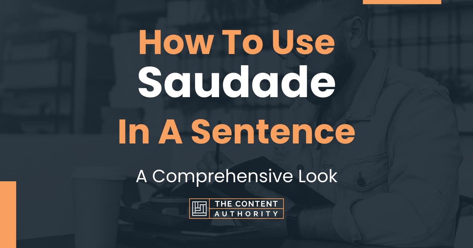 How to Pronounce Saudade? (CORRECTLY) Meaning & Pronunciation 