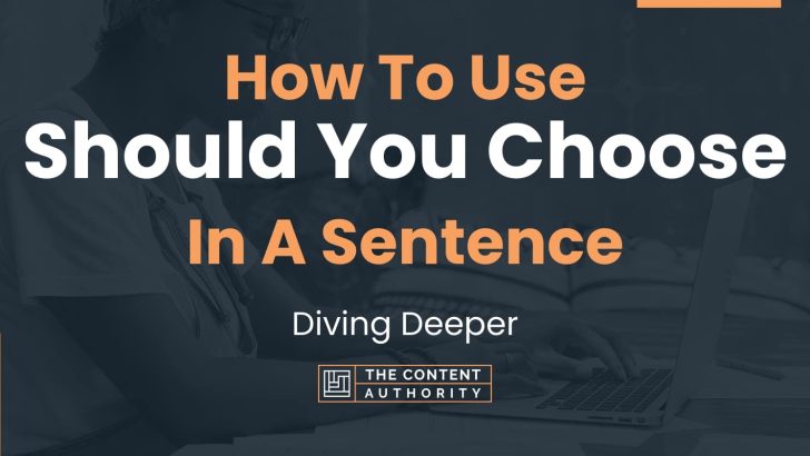 how-to-use-should-you-choose-in-a-sentence-diving-deeper