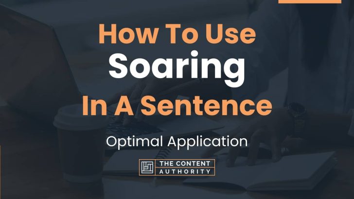 How To Use “Soaring” In A Sentence: Optimal Application