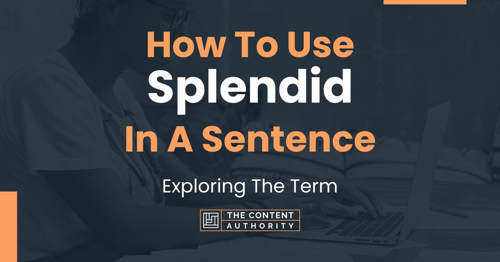 How To Use Splendid In A Sentence Exploring The Term