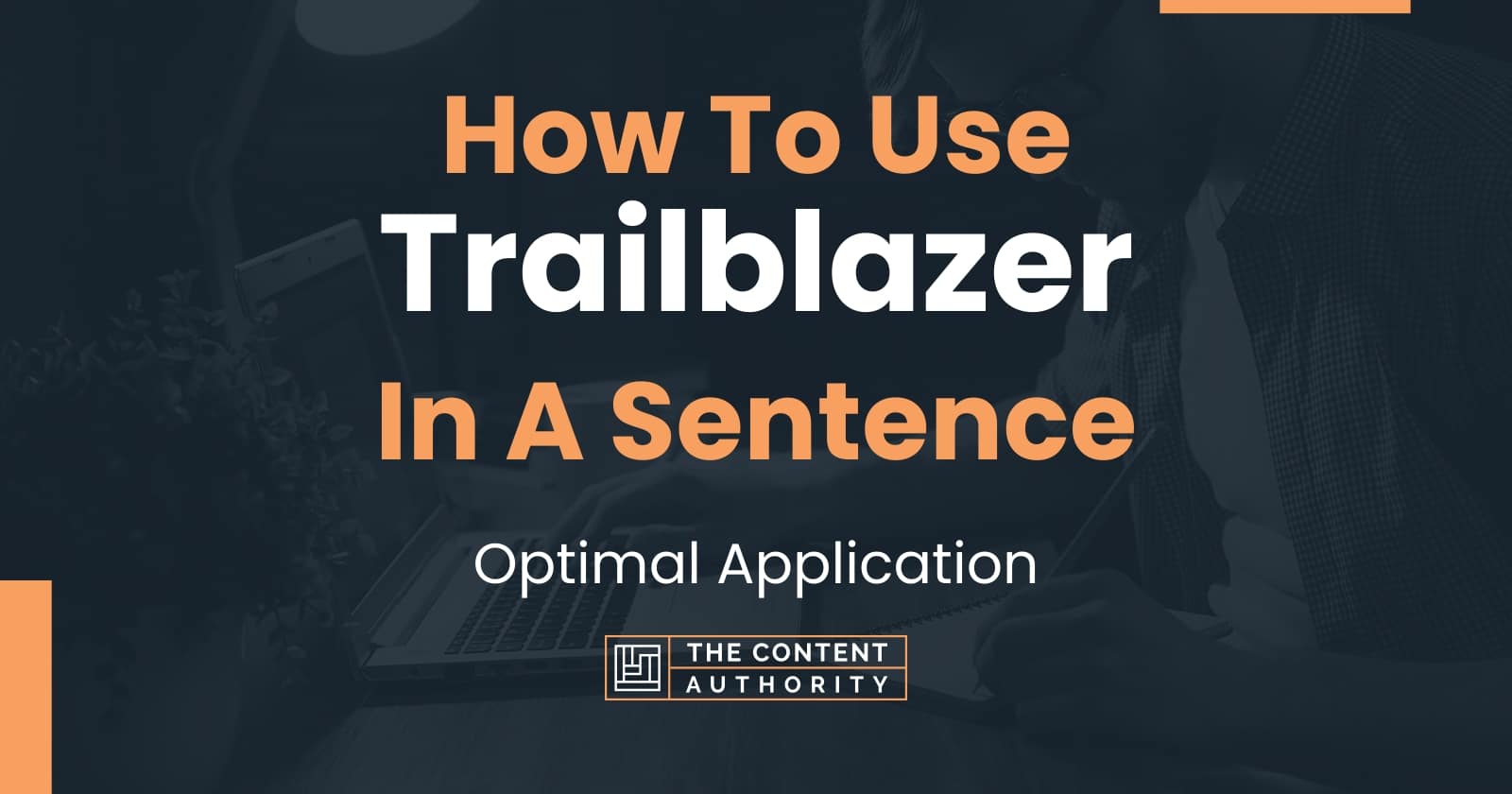 how-to-use-trailblazer-in-a-sentence-optimal-application