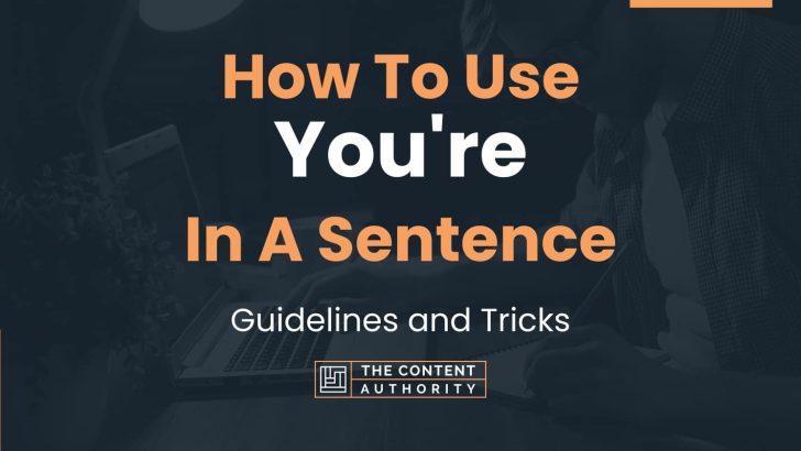 How To Use You re In A Sentence Guidelines And Tricks how-to-use-you-re-in-a-sentence-guidelines-and-tricks