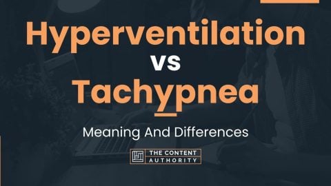 Hyperventilation vs Tachypnea: Meaning And Differences