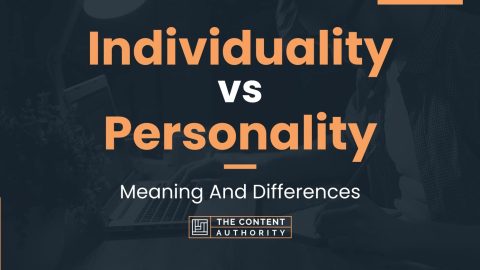 Individuality vs Personality: Meaning And Differences