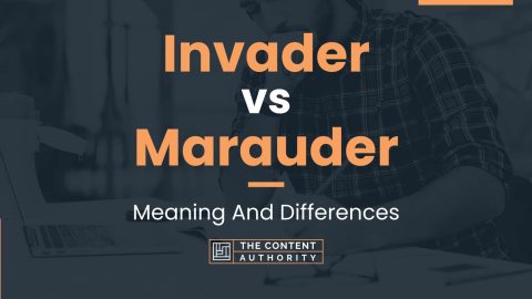 Invader vs Marauder: Meaning And Differences