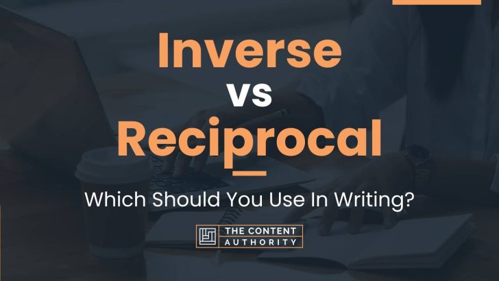 inverse vs reciprocal