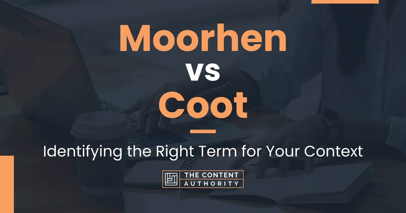 Moorhen vs Coot: Identifying the Right Term for Your Context