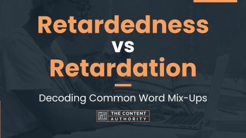 Retardedness vs Retardation: Decoding Common Word Mix-Ups