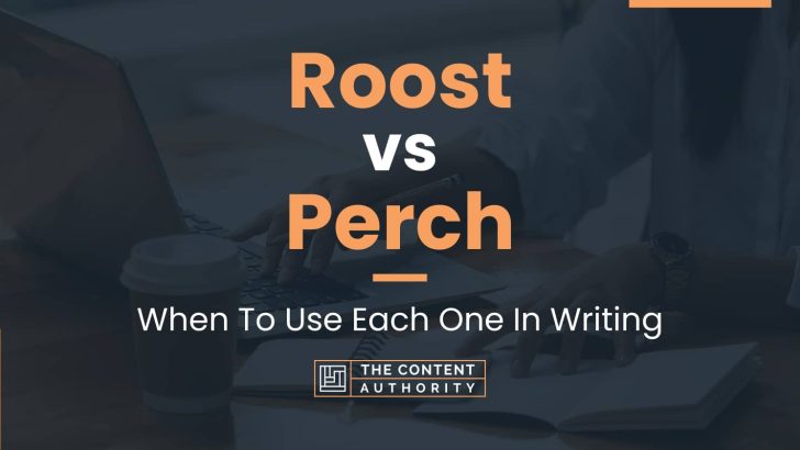 Roost vs Perch: When To Use Each One In Writing