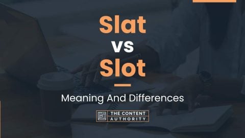 Slat vs Slot: Meaning And Differences