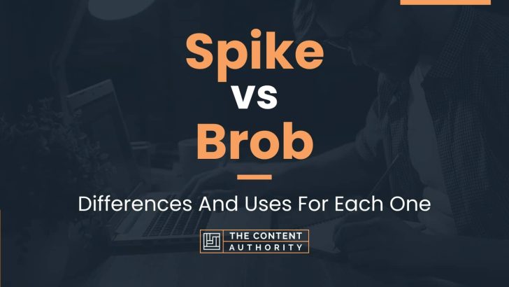 Spike vs Brob: Differences And Uses For Each One
