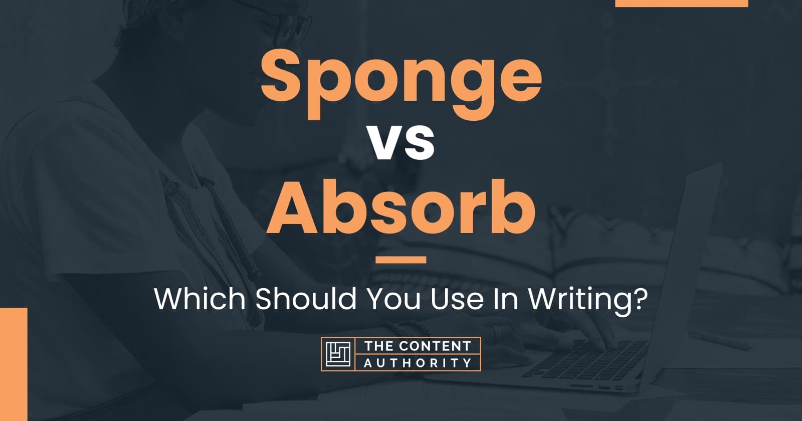 Sponge vs Absorb Which Should You Use In Writing?