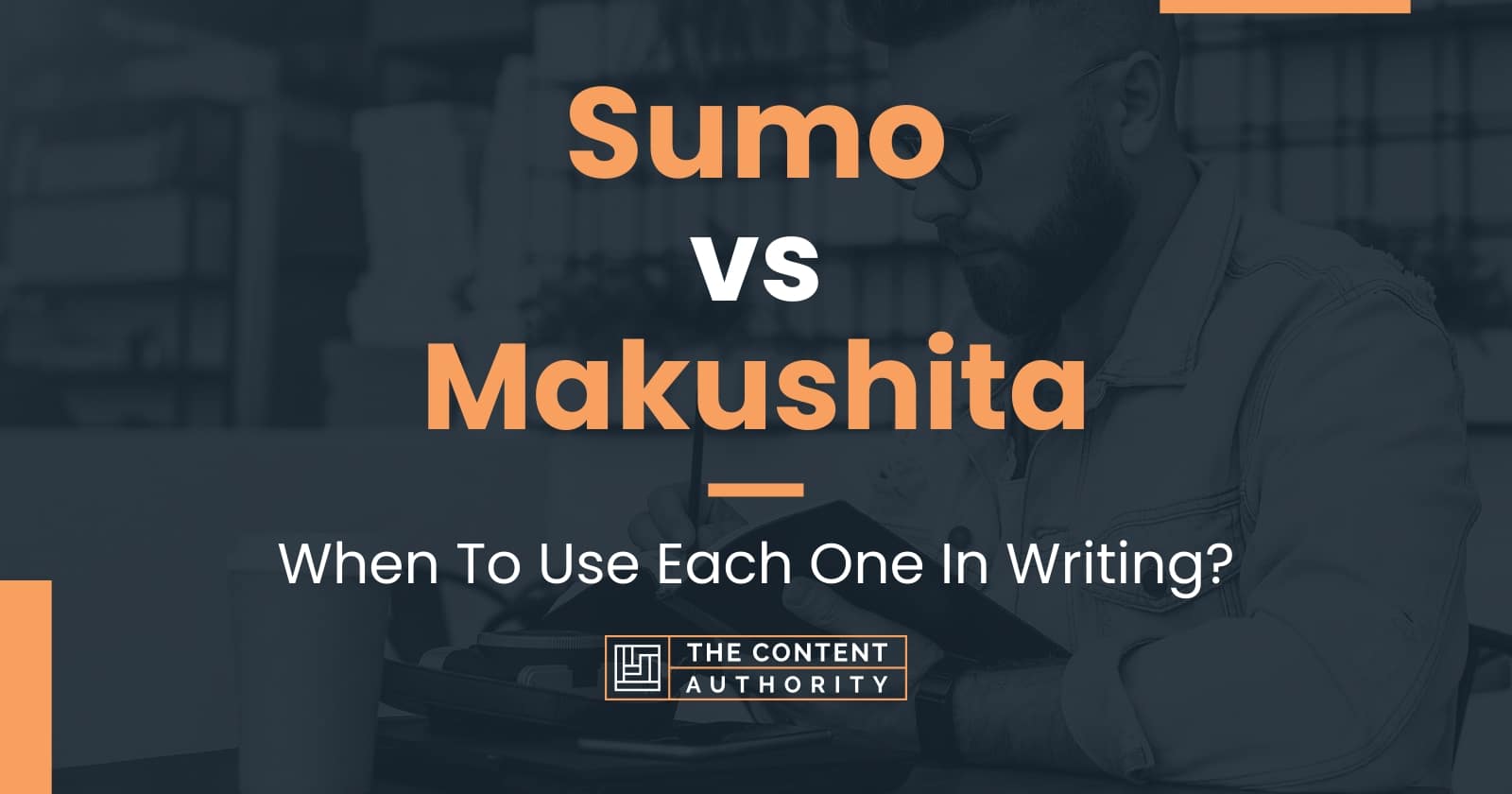 Sumo vs Makushita: When To Use Each One In Writing?