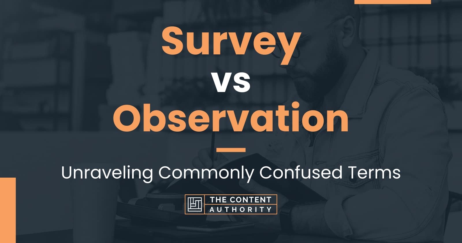 what is survey experiment or observation