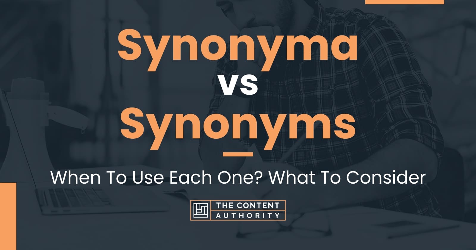 Synonyma vs Synonyms: When To Use Each One? What To Consider