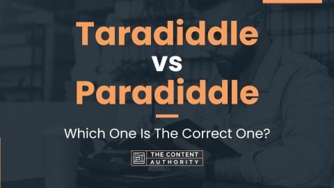 Taradiddle vs Paradiddle: Which One Is The Correct One?