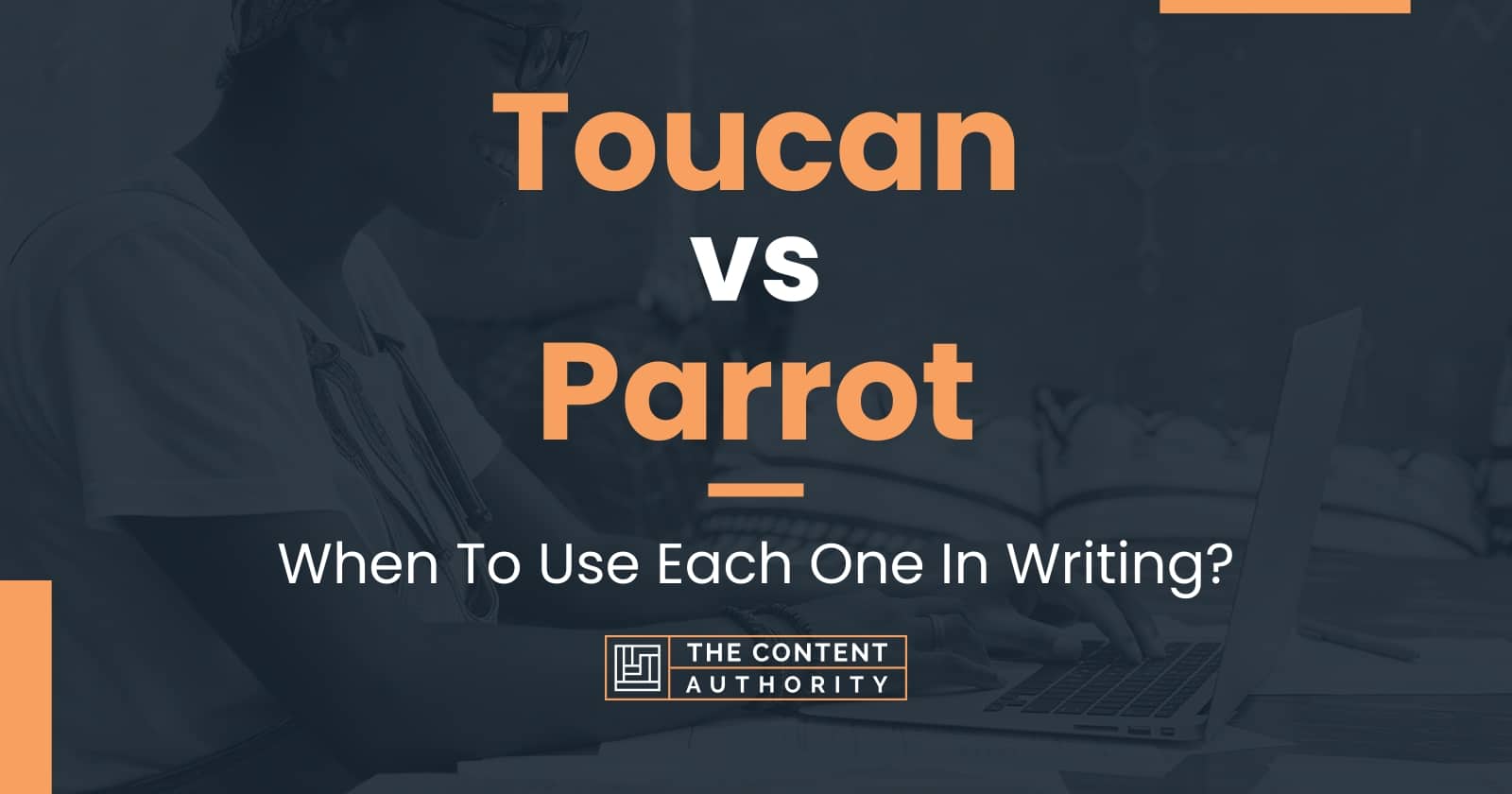 Toucan Vs Parrot: When To Use Each One In Writing?