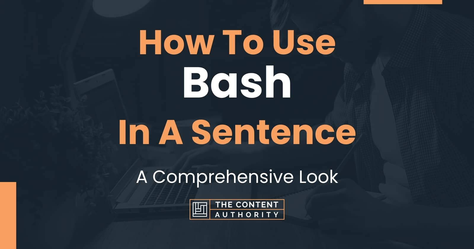 How To Use "Bash" In A Sentence A Comprehensive Look