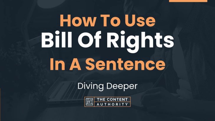 how-to-use-bill-of-rights-in-a-sentence-diving-deeper