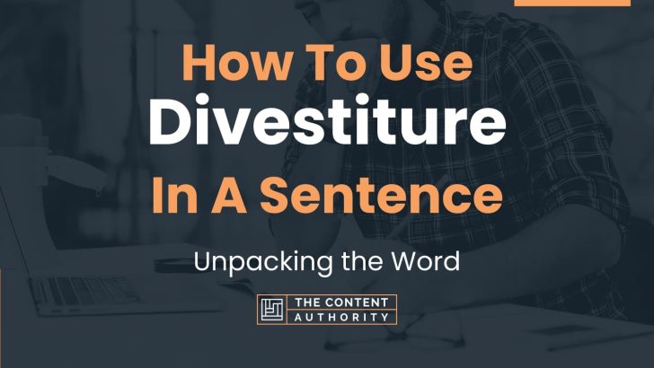 how-to-use-divestiture-in-a-sentence-unpacking-the-word