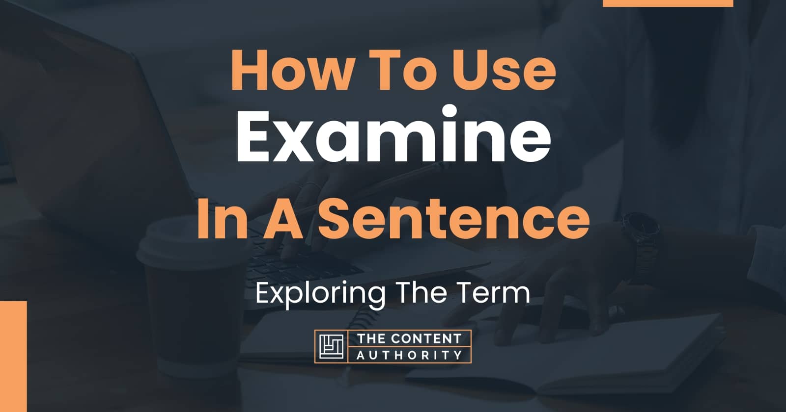 How To Use Examine In A Sentence Exploring The Term