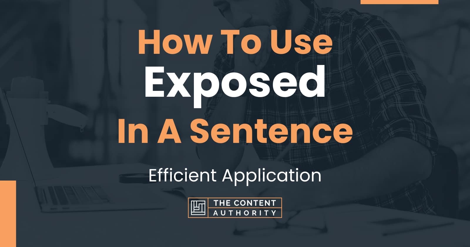 How To Use Exposed In A Sentence Efficient Application 9066