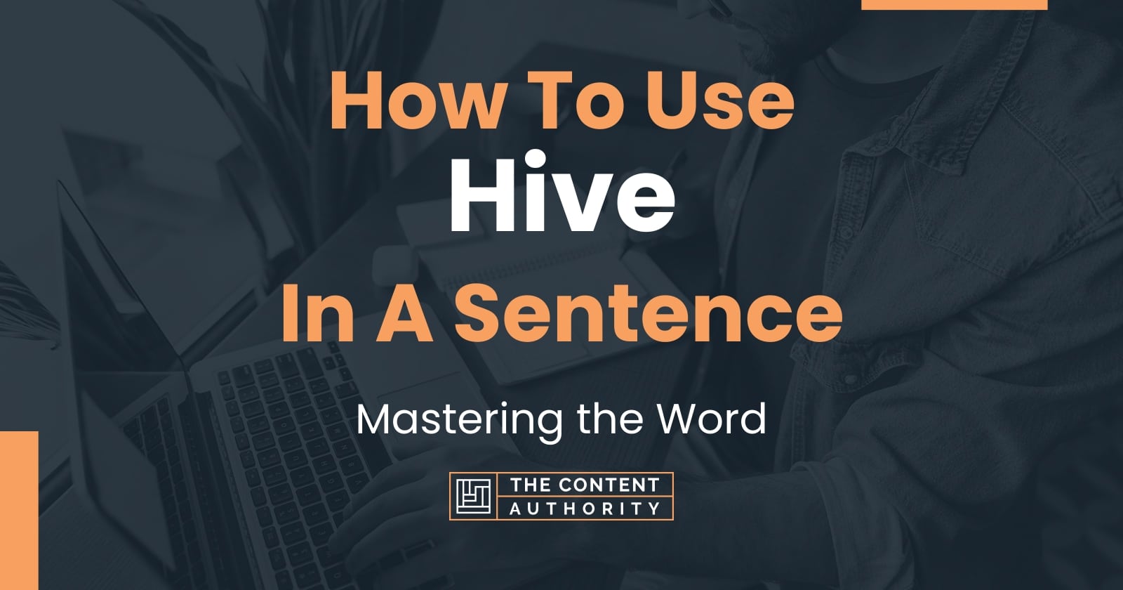 How To Use "Hive" In A Sentence Mastering the Word