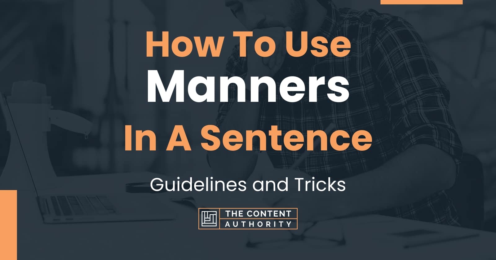 Make Sentence Using Manners