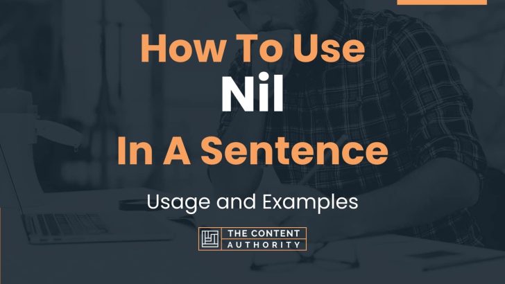 how-to-use-nil-in-a-sentence-usage-and-examples