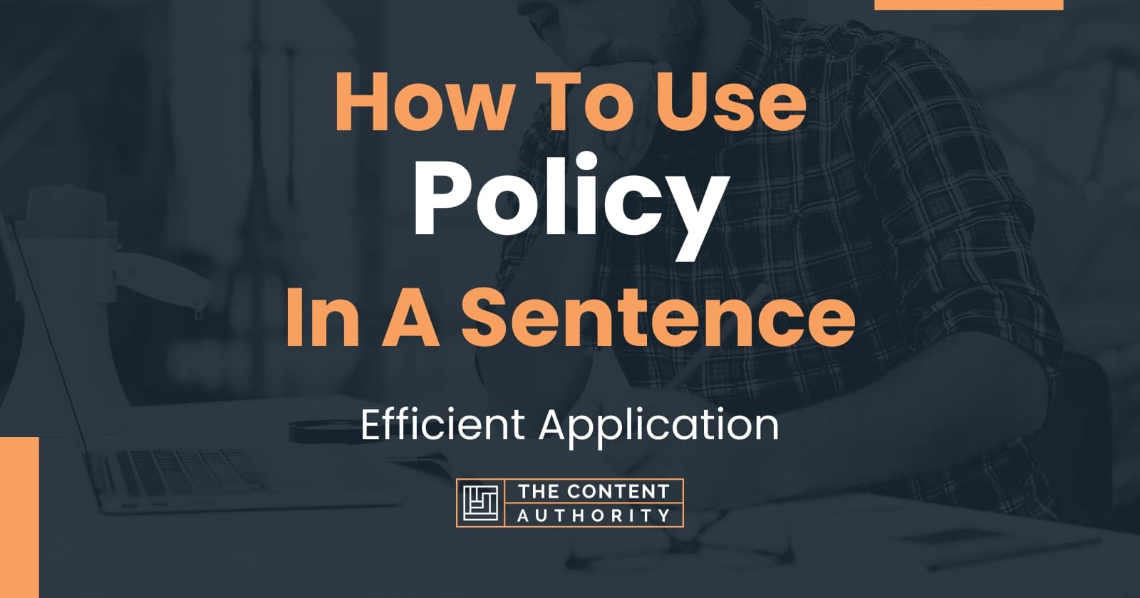 how-to-use-policy-in-a-sentence-efficient-application