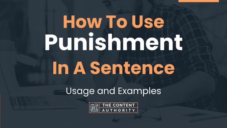 how-to-use-punishment-in-a-sentence-usage-and-examples