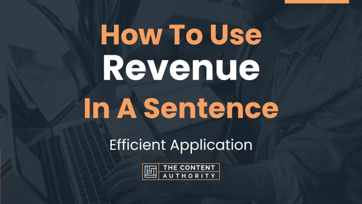 how-to-use-revenue-in-a-sentence-efficient-application