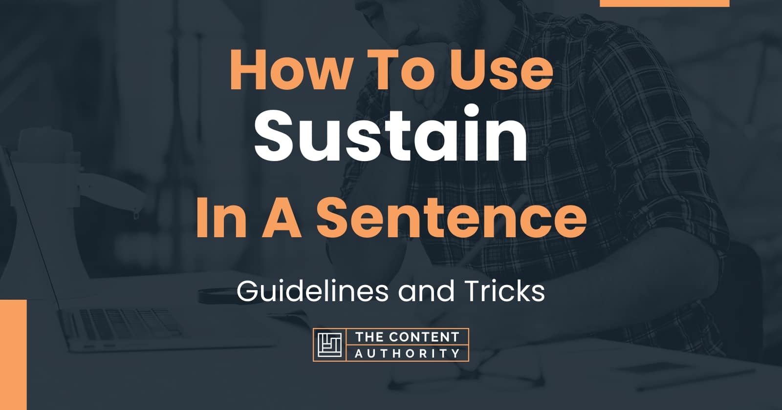 Sustain In A Sentence