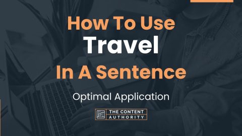 travel in make sentence